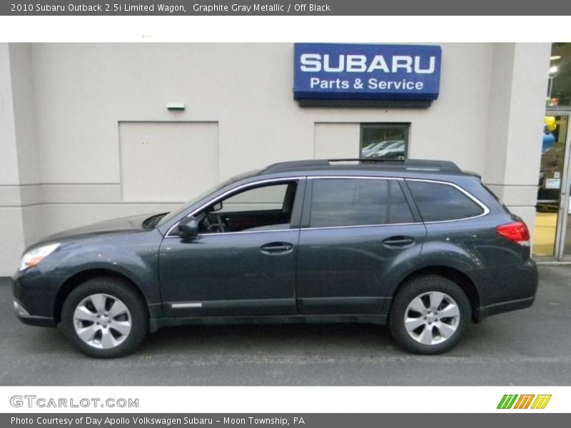  2010 Outback 2.5i Limited Wagon Graphite Gray Metallic