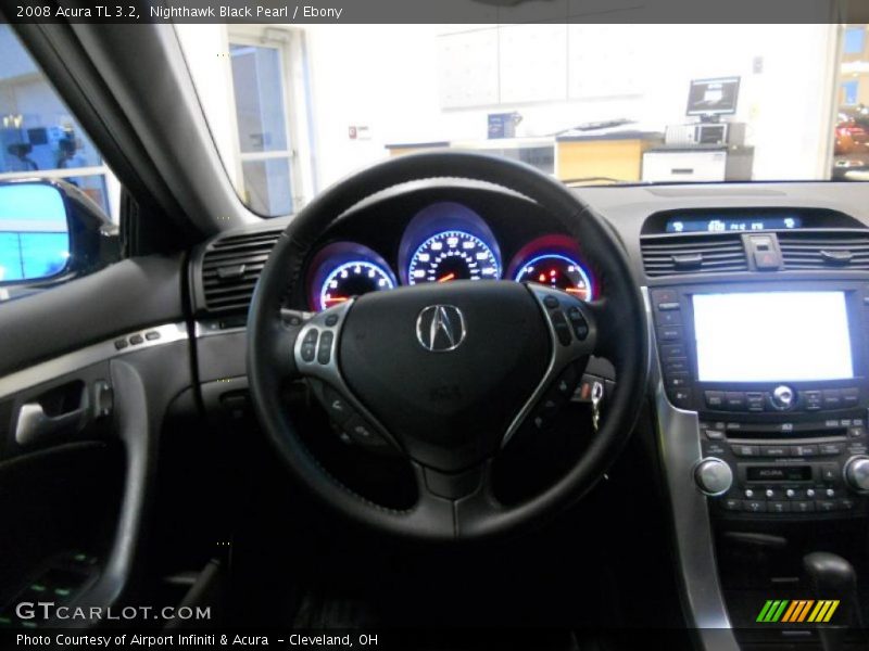 Nighthawk Black Pearl / Ebony 2008 Acura TL 3.2