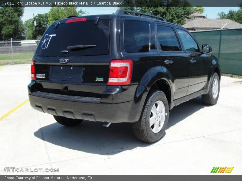 Tuxedo Black Metallic / Charcoal Black 2011 Ford Escape XLT V6