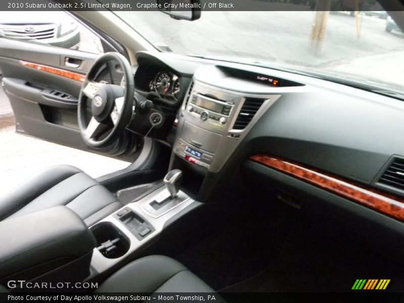 Graphite Gray Metallic / Off Black 2010 Subaru Outback 2.5i Limited Wagon