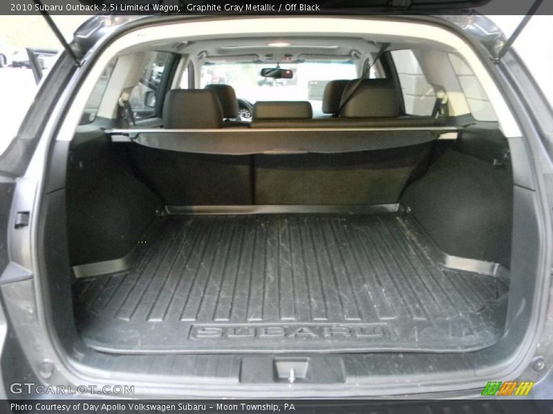 Graphite Gray Metallic / Off Black 2010 Subaru Outback 2.5i Limited Wagon