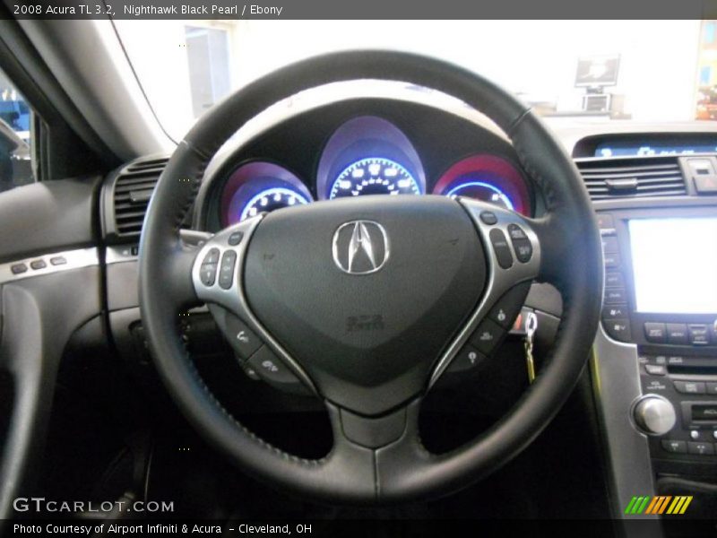 Nighthawk Black Pearl / Ebony 2008 Acura TL 3.2