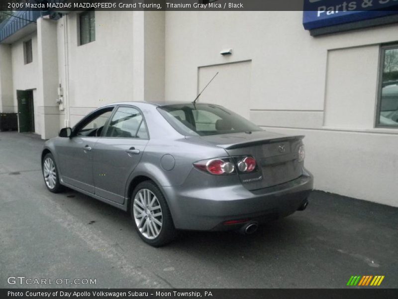 Titanium Gray Mica / Black 2006 Mazda MAZDA6 MAZDASPEED6 Grand Touring