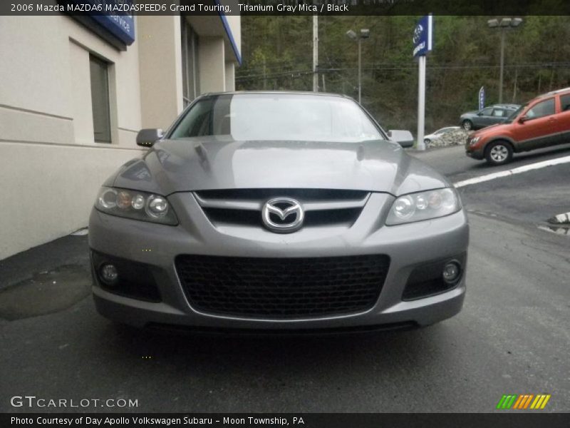 Titanium Gray Mica / Black 2006 Mazda MAZDA6 MAZDASPEED6 Grand Touring