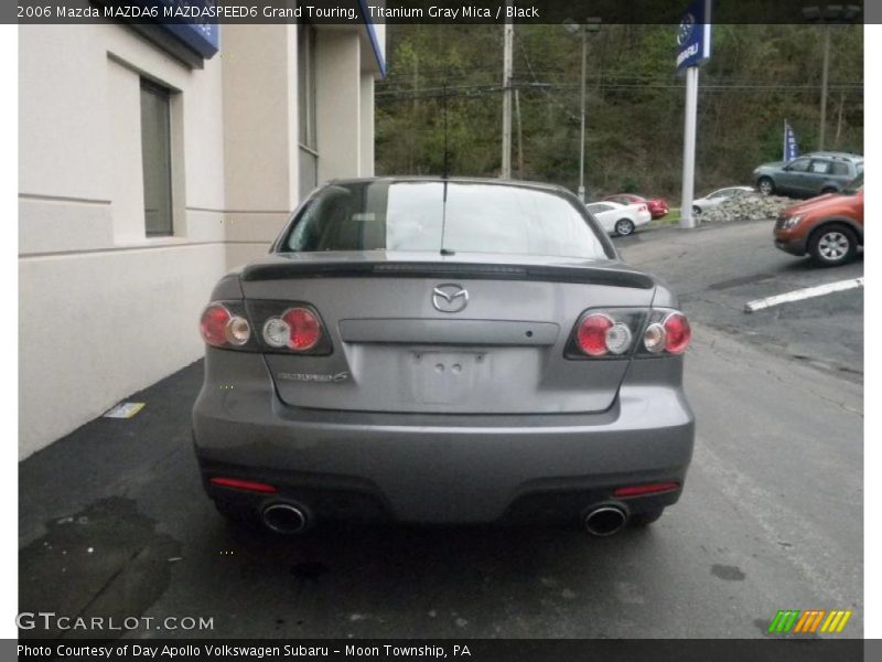 Titanium Gray Mica / Black 2006 Mazda MAZDA6 MAZDASPEED6 Grand Touring
