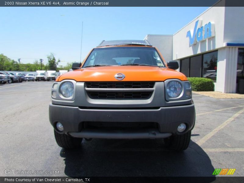Atomic Orange / Charcoal 2003 Nissan Xterra XE V6 4x4