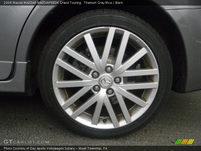 Titanium Gray Mica / Black 2006 Mazda MAZDA6 MAZDASPEED6 Grand Touring