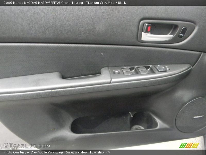 Titanium Gray Mica / Black 2006 Mazda MAZDA6 MAZDASPEED6 Grand Touring