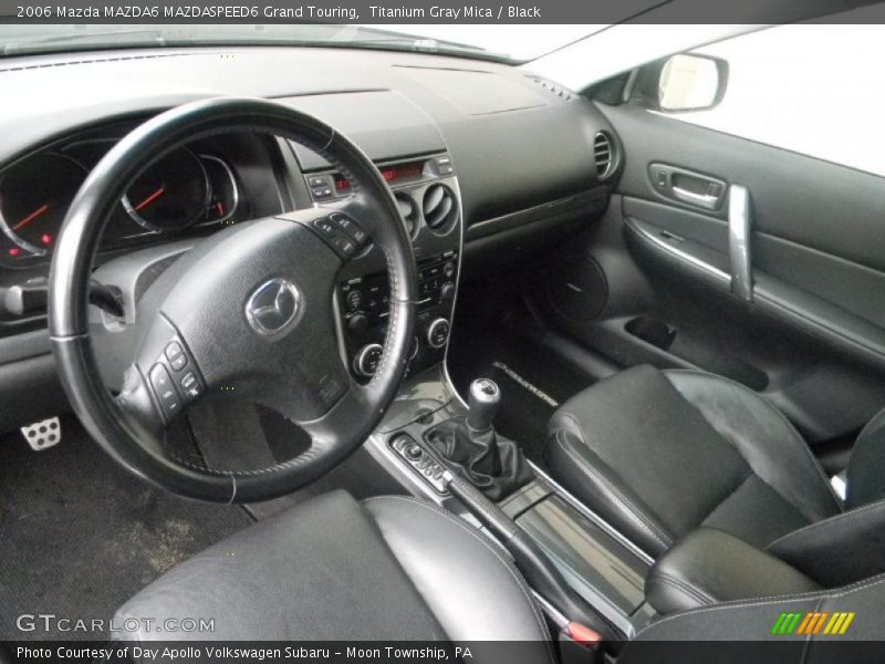 Titanium Gray Mica / Black 2006 Mazda MAZDA6 MAZDASPEED6 Grand Touring