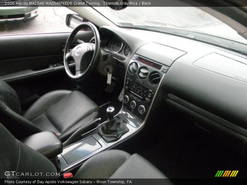 Titanium Gray Mica / Black 2006 Mazda MAZDA6 MAZDASPEED6 Grand Touring