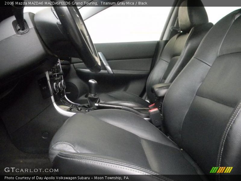 Titanium Gray Mica / Black 2006 Mazda MAZDA6 MAZDASPEED6 Grand Touring