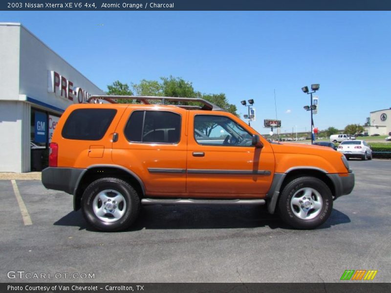 Atomic Orange / Charcoal 2003 Nissan Xterra XE V6 4x4