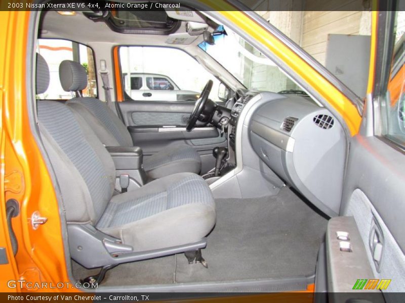 Atomic Orange / Charcoal 2003 Nissan Xterra XE V6 4x4