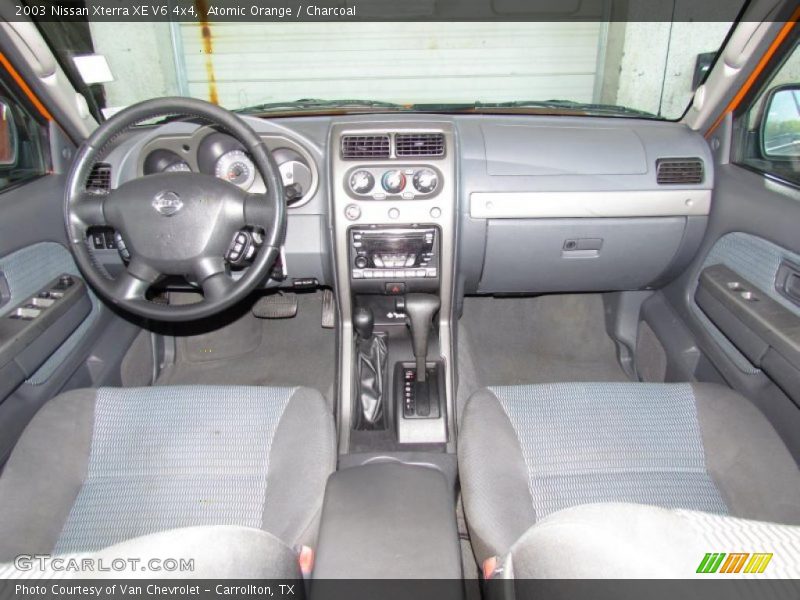 Atomic Orange / Charcoal 2003 Nissan Xterra XE V6 4x4