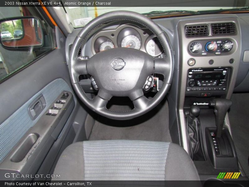 Atomic Orange / Charcoal 2003 Nissan Xterra XE V6 4x4
