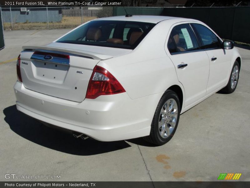  2011 Fusion SEL White Platinum Tri-Coat