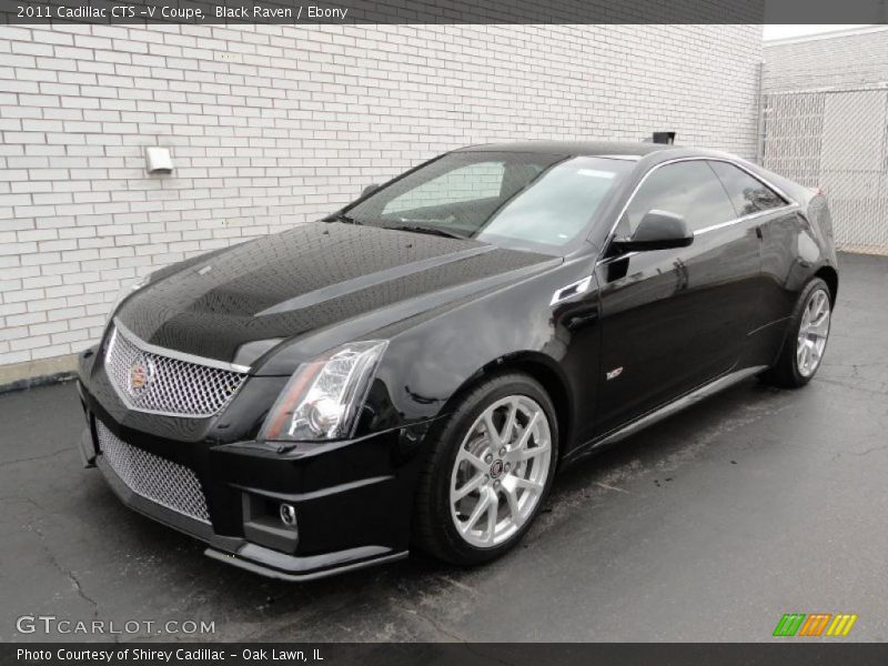 Front 3/4 View of 2011 CTS -V Coupe