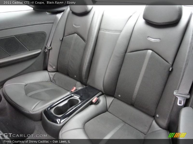  2011 CTS -V Coupe Ebony Interior