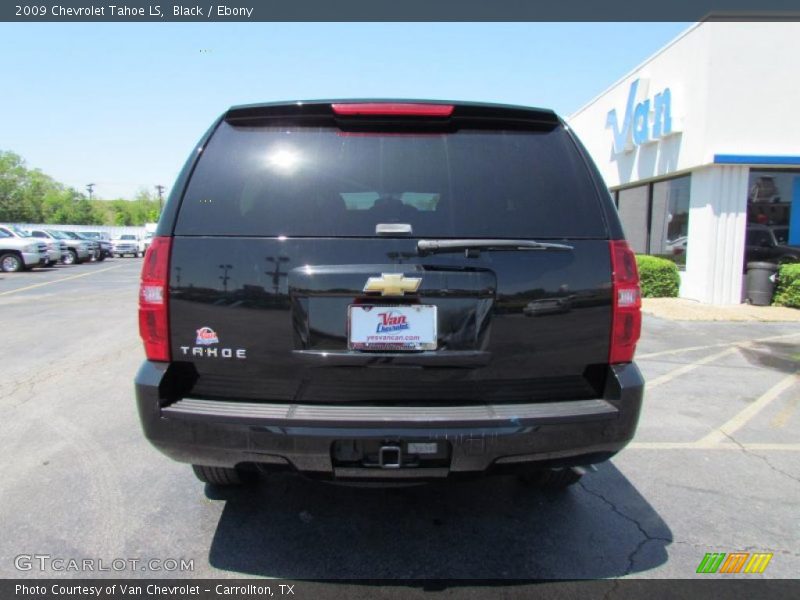 Black / Ebony 2009 Chevrolet Tahoe LS