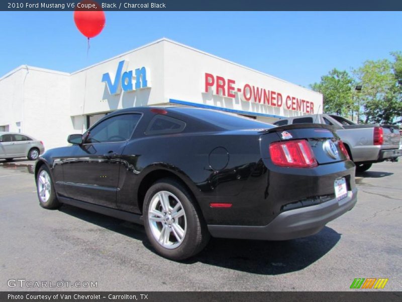 Black / Charcoal Black 2010 Ford Mustang V6 Coupe
