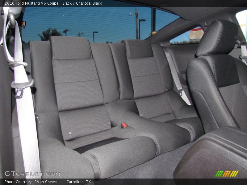 Black / Charcoal Black 2010 Ford Mustang V6 Coupe