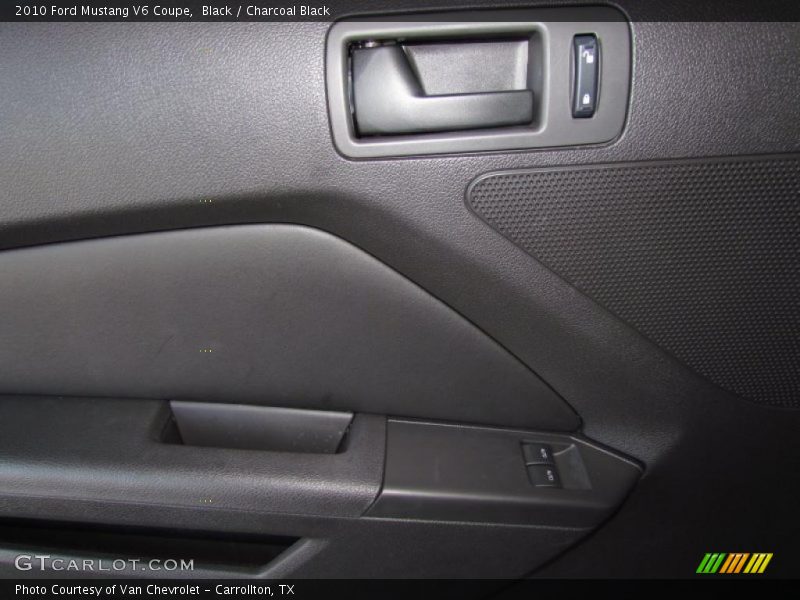 Black / Charcoal Black 2010 Ford Mustang V6 Coupe