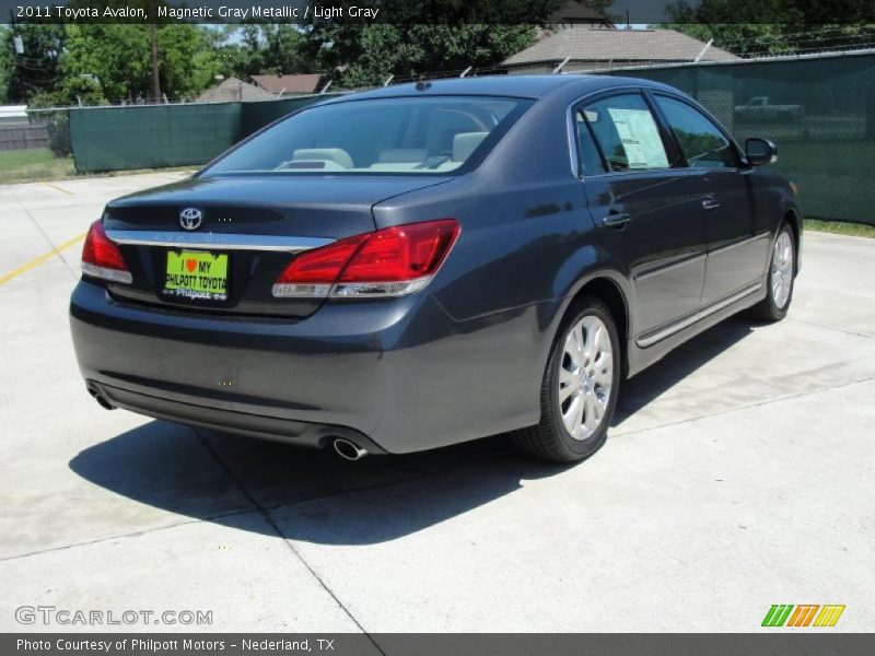 Magnetic Gray Metallic / Light Gray 2011 Toyota Avalon