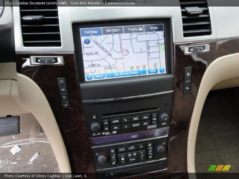 Gold Mist Metallic / Cashmere/Cocoa 2011 Cadillac Escalade Luxury AWD