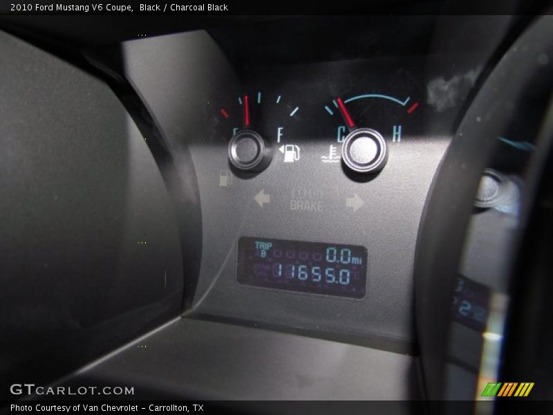 Black / Charcoal Black 2010 Ford Mustang V6 Coupe