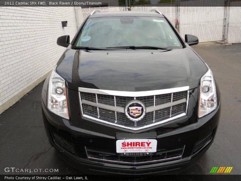 Black Raven / Ebony/Titanium 2011 Cadillac SRX FWD