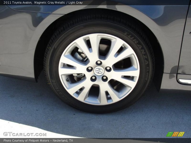 Magnetic Gray Metallic / Light Gray 2011 Toyota Avalon