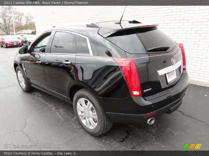 Black Raven / Ebony/Titanium 2011 Cadillac SRX FWD