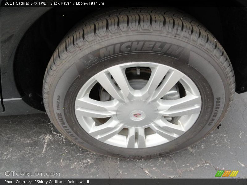 Black Raven / Ebony/Titanium 2011 Cadillac SRX FWD
