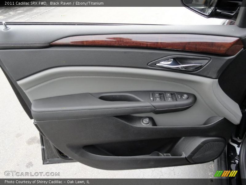 Black Raven / Ebony/Titanium 2011 Cadillac SRX FWD