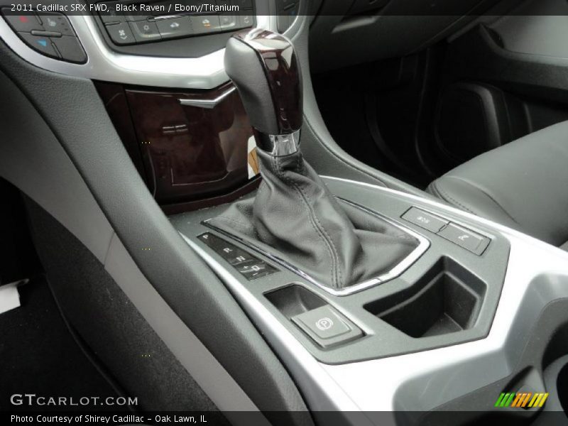 Black Raven / Ebony/Titanium 2011 Cadillac SRX FWD