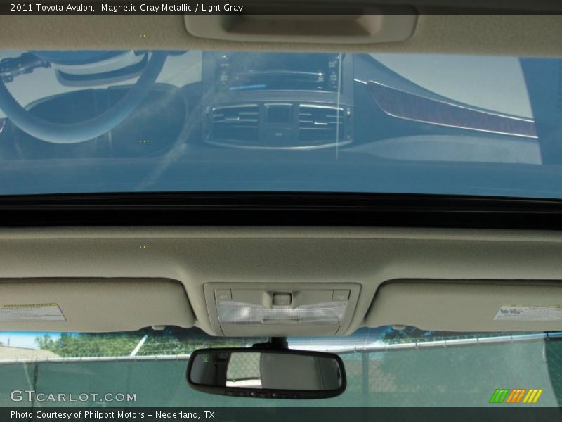 Magnetic Gray Metallic / Light Gray 2011 Toyota Avalon