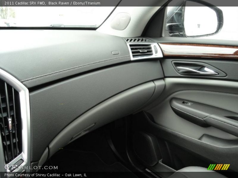 Black Raven / Ebony/Titanium 2011 Cadillac SRX FWD