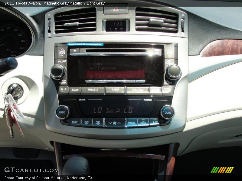 Magnetic Gray Metallic / Light Gray 2011 Toyota Avalon