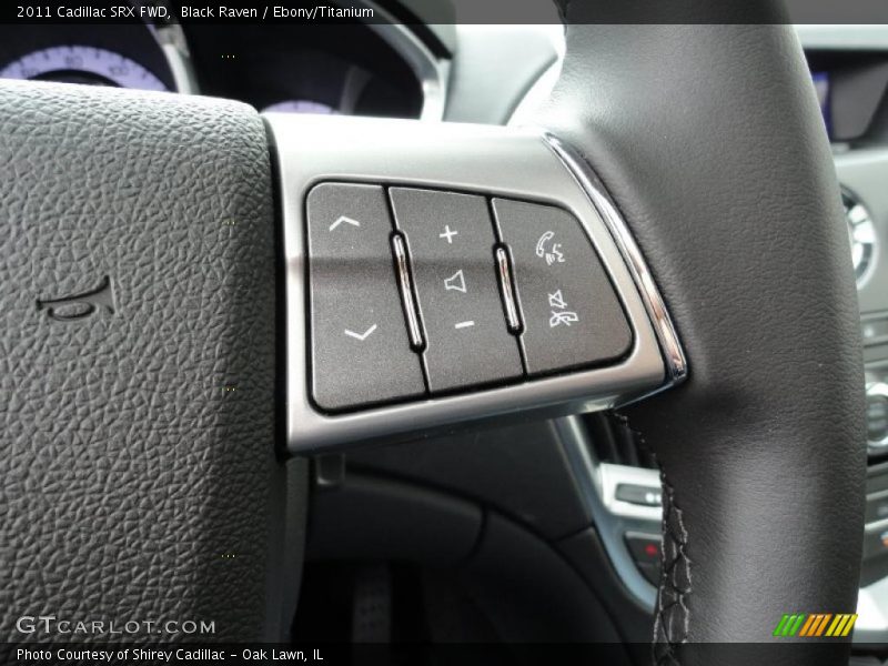 Black Raven / Ebony/Titanium 2011 Cadillac SRX FWD