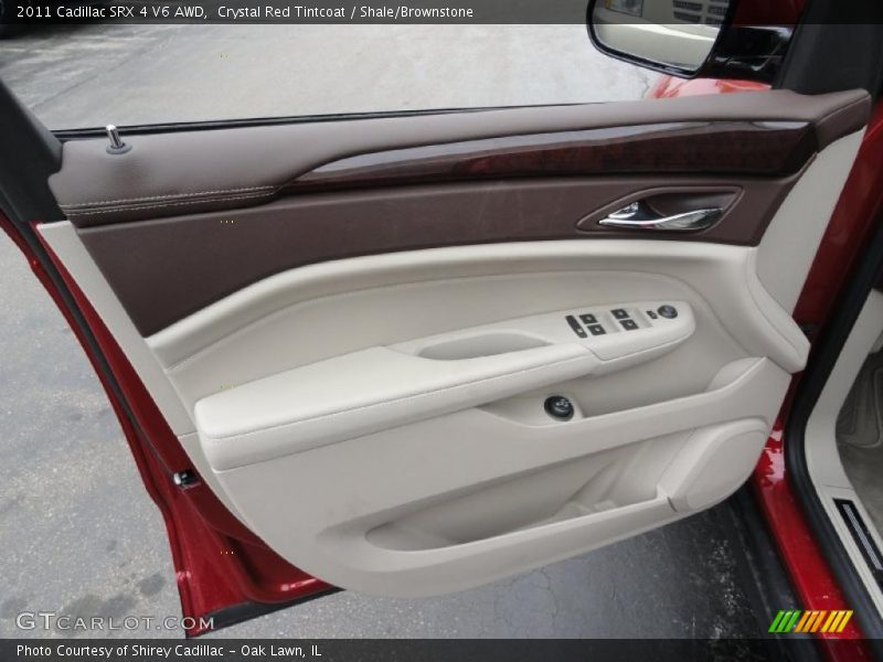 Crystal Red Tintcoat / Shale/Brownstone 2011 Cadillac SRX 4 V6 AWD