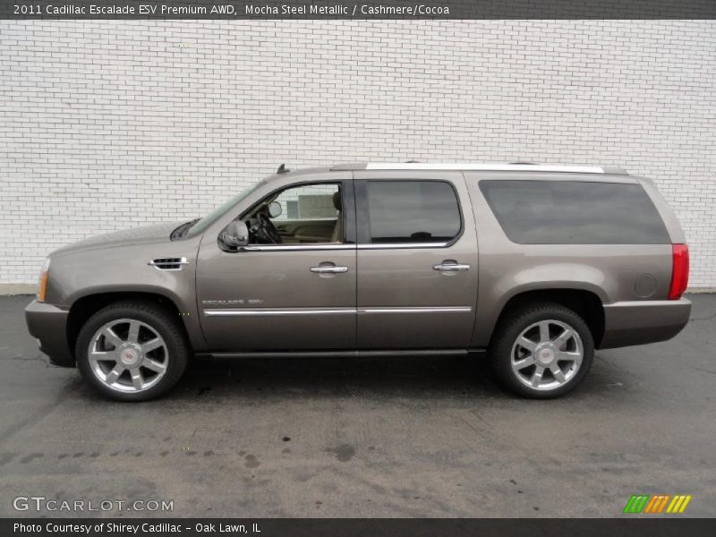  2011 Escalade ESV Premium AWD Mocha Steel Metallic