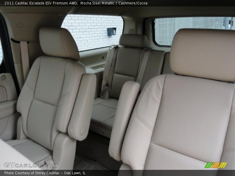  2011 Escalade ESV Premium AWD Cashmere/Cocoa Interior