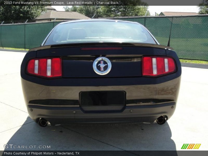  2012 Mustang V6 Premium Coupe Lava Red Metallic