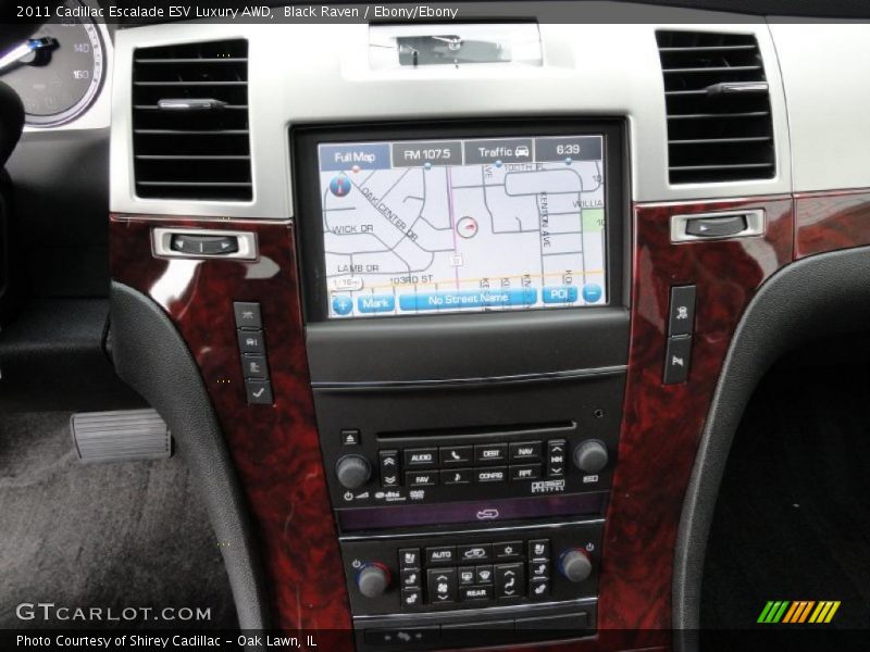 Navigation of 2011 Escalade ESV Luxury AWD