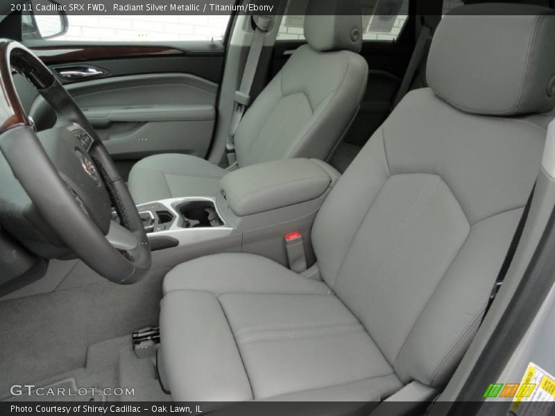Radiant Silver Metallic / Titanium/Ebony 2011 Cadillac SRX FWD