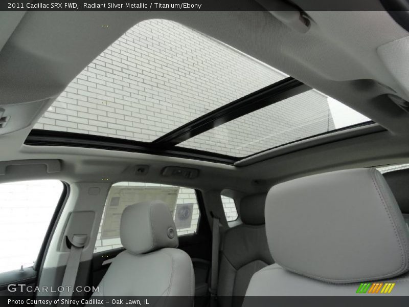 Radiant Silver Metallic / Titanium/Ebony 2011 Cadillac SRX FWD