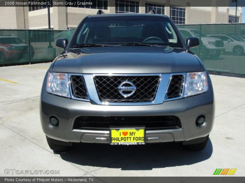 Storm Gray / Graphite 2008 Nissan Pathfinder S