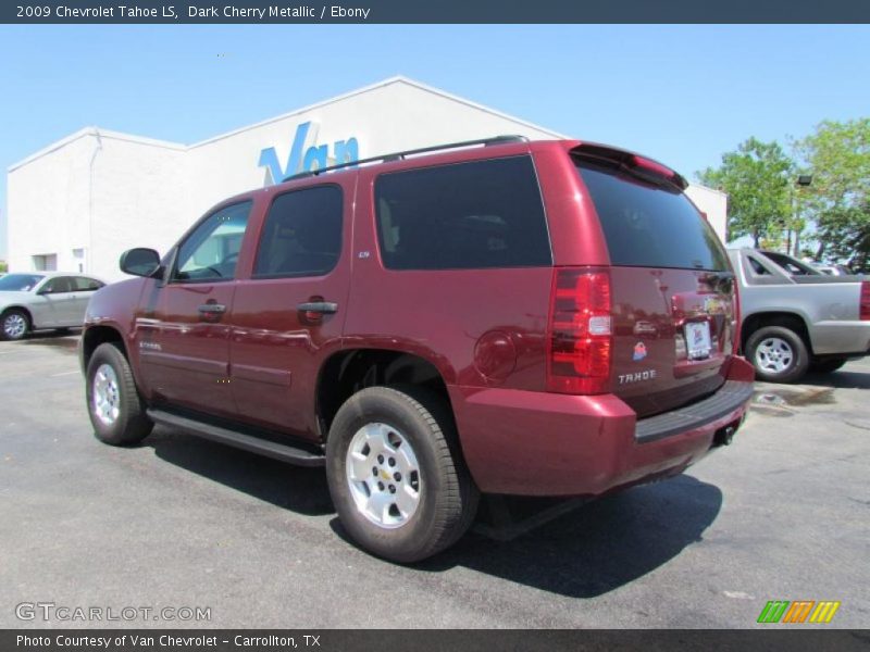 Dark Cherry Metallic / Ebony 2009 Chevrolet Tahoe LS