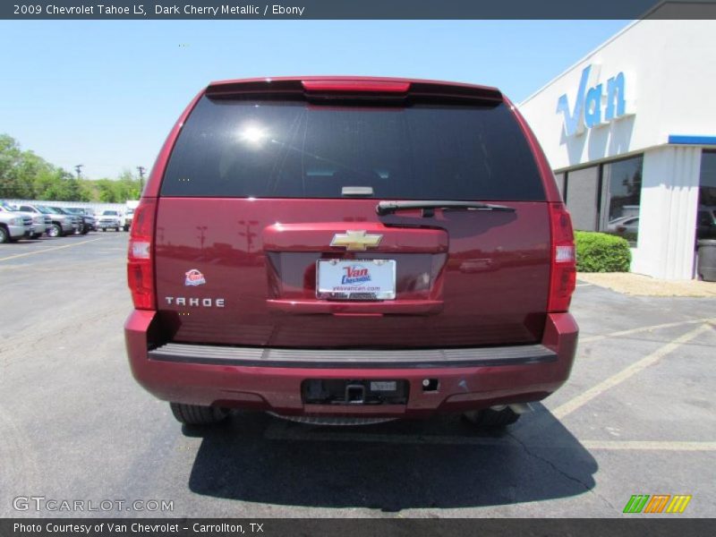 Dark Cherry Metallic / Ebony 2009 Chevrolet Tahoe LS