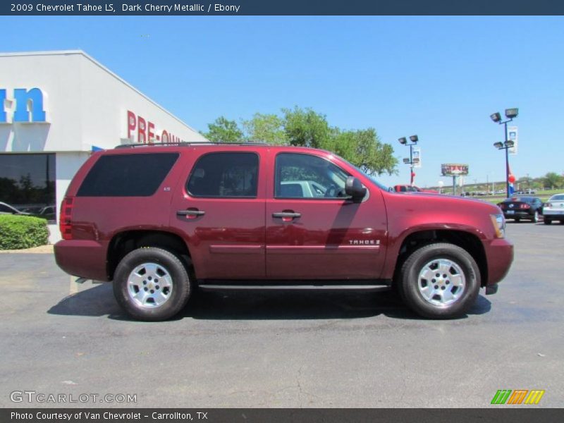 Dark Cherry Metallic / Ebony 2009 Chevrolet Tahoe LS